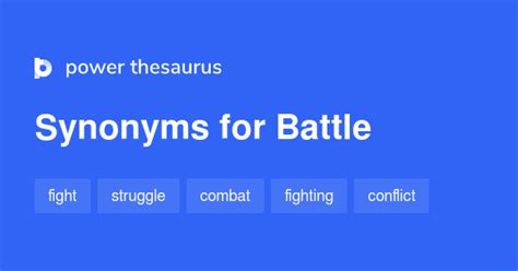 Battle syn - Find 218 words that mean the same or opposite of battles, such as fights, skirmishes, wars, or actions. See definitions, examples, and related words for battles as a noun and a verb. Learn how to use battles in a sentence with synonyms and antonyms. 